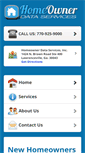 Mobile Screenshot of newhomedata.net